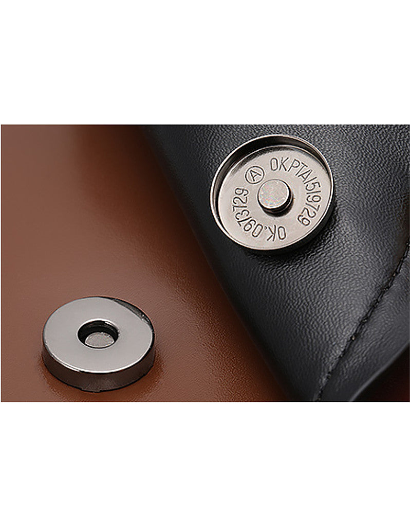 Genuine leather shoulder bag with front flap and tassle (more colours)