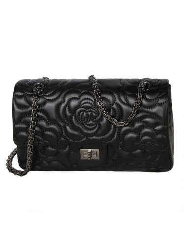 Genuine leather cannage stitched tote bag (more colours)
