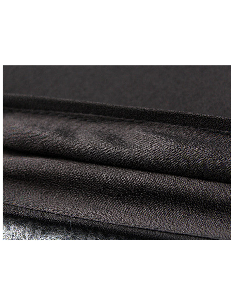 Short sleeve tailored front laced long dress