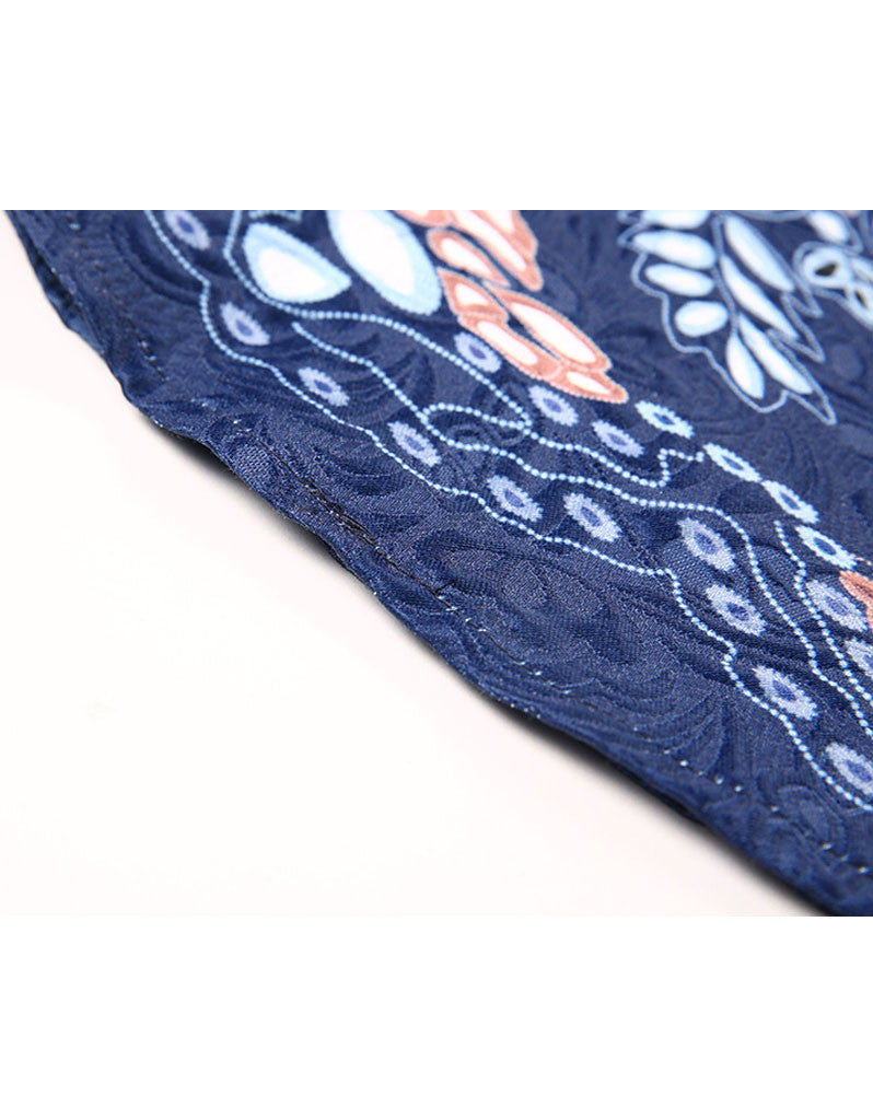 Sleeveless beaded, embroidered & printed short dress with rhinestones