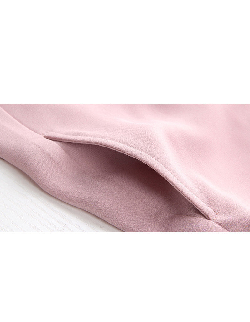 Long sleeve top with flared pants