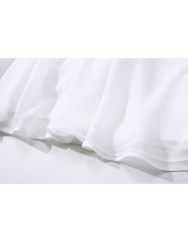 Dress with ruffles on sleeves (More colours)