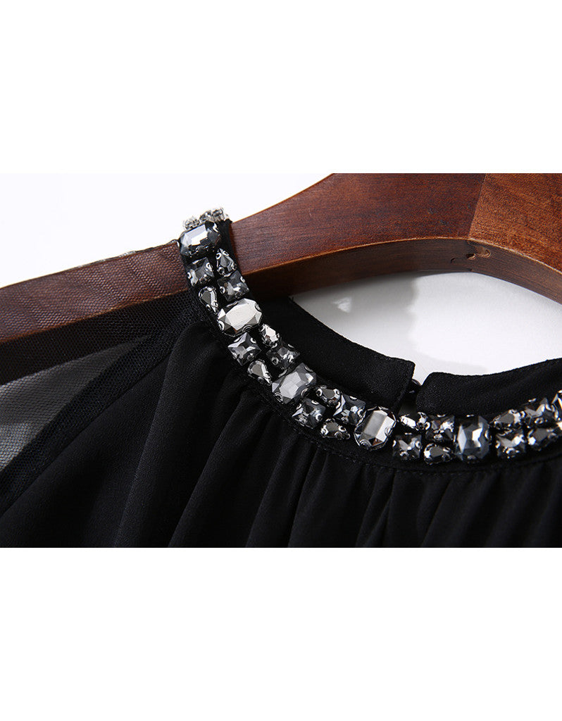 Dress with ruffles on sleeves (More colours)