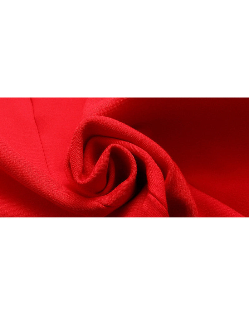 Short dress with 3/4 length sleeve with frills (More colours)