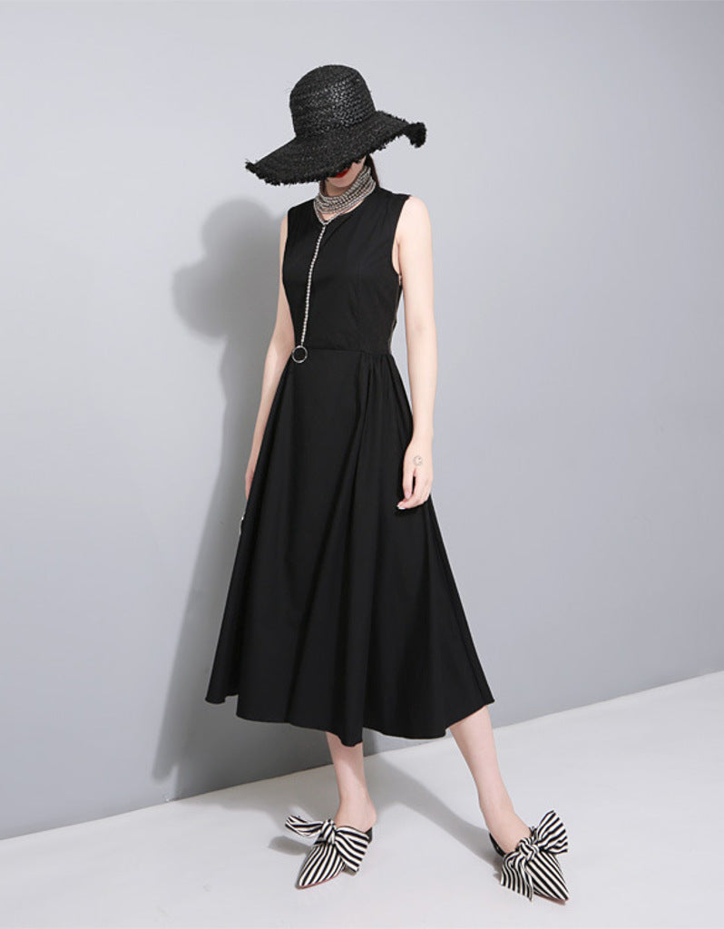 Dress with crisscross back