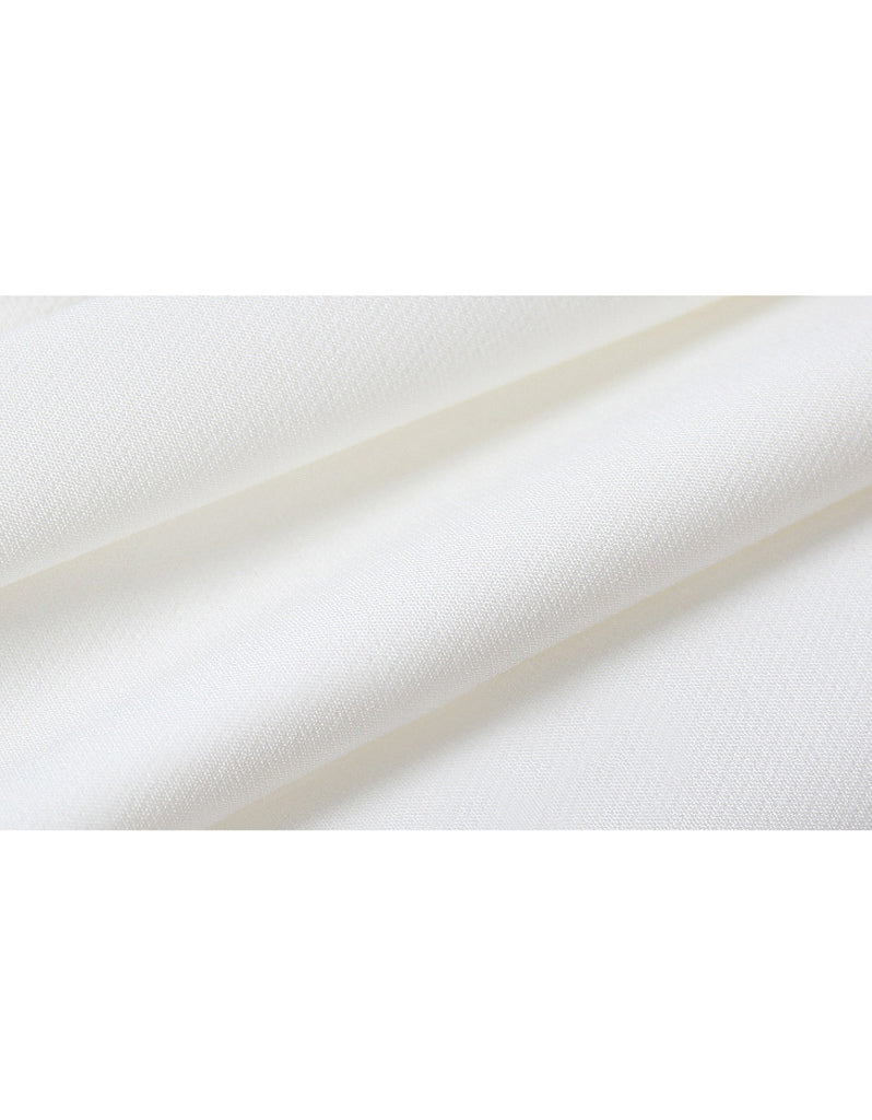 Military influenced flared dress with metallic buttons