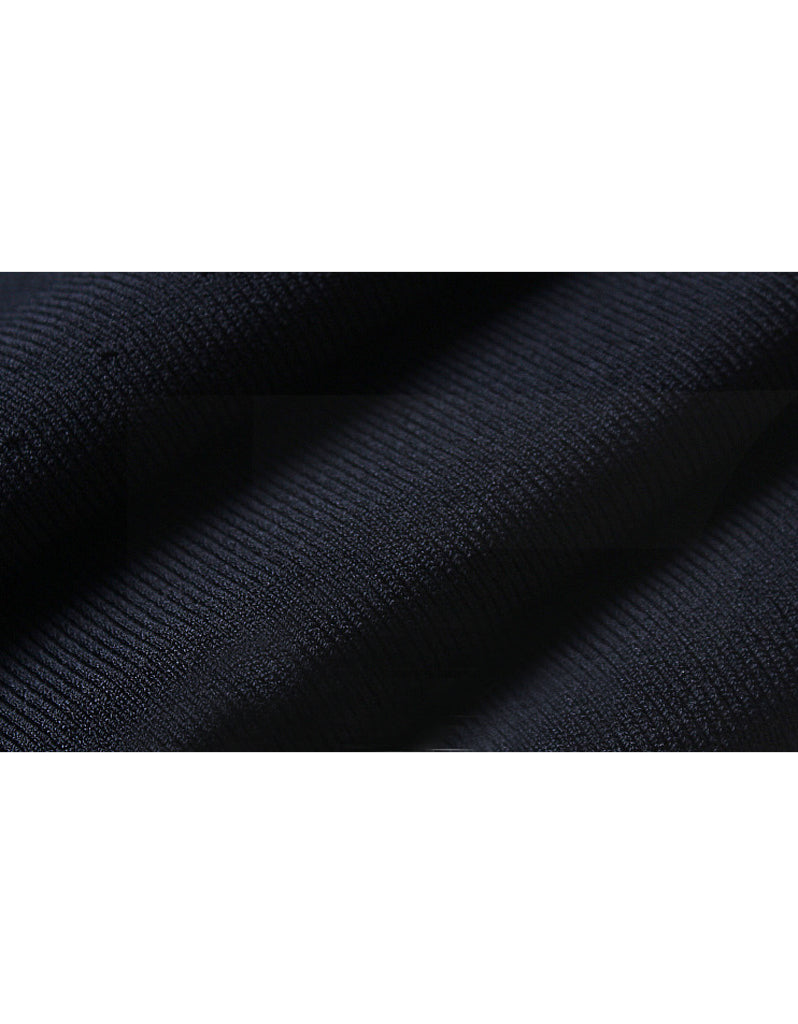 Knitted off shoulder striped dress (More colours)