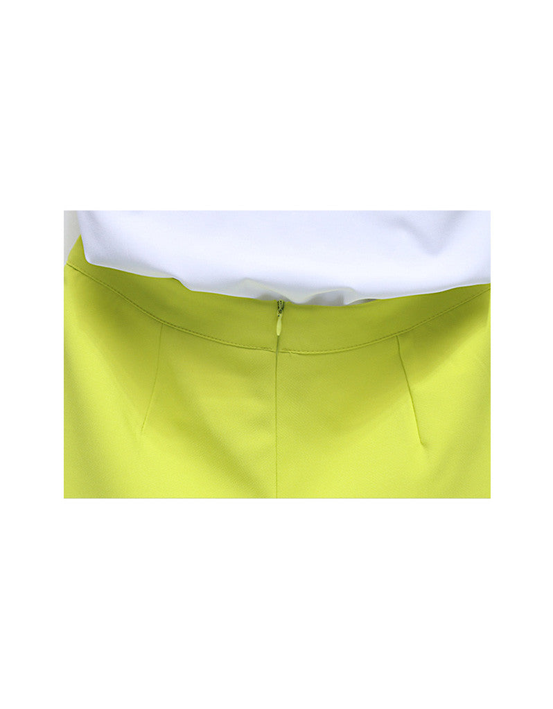 Sleeveless printed top with shorts