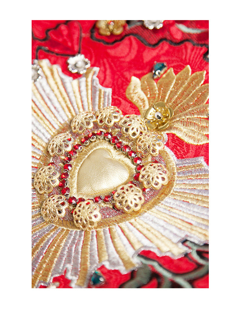 Sleeveless embroidered, beaded short dress with rhinestones