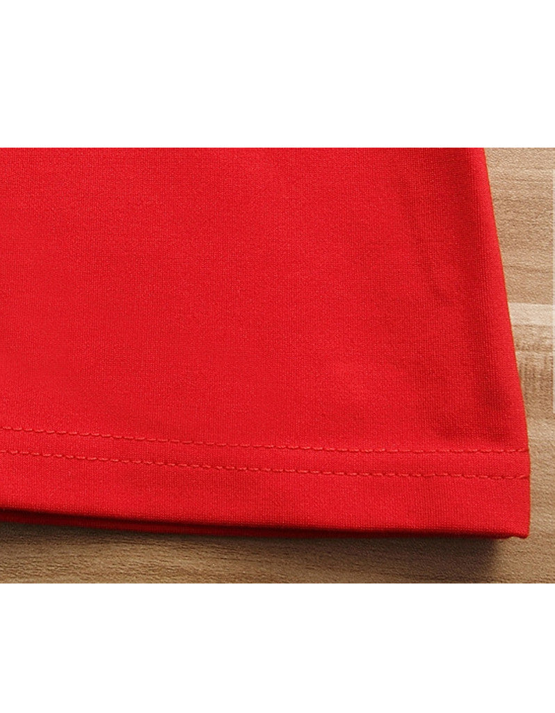 Short dress with 3/4 length sleeve with frills (More colours)