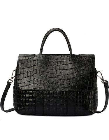 Genuine leather snakeskin print Boston bag (more colours)