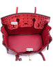 Genuine leather crocodile prints tote bag with lock and clochette - SMALL (more colours)