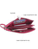 Genuine leather long wallet with wristlet strap (more colours)