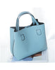 PU leather tote bag with pom pom, mini scarf and a detachable bag (more colours)