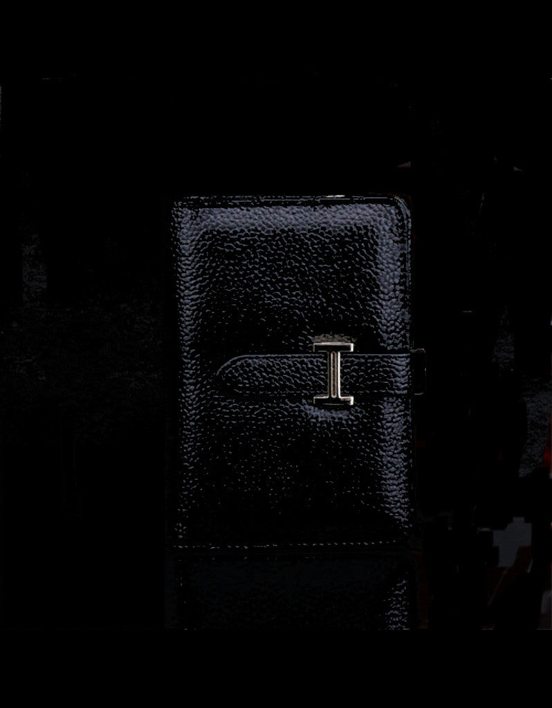 Genuine leather wallet with slip-on closure (more colours)