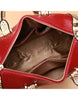 Genuine leather snakeskin print Boston bag (more colours)