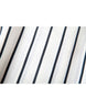 Sleeveless striped jumpsuit